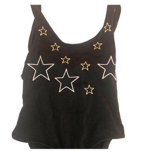Nasty Gal Star Embroidered Bodysuit✨✨
